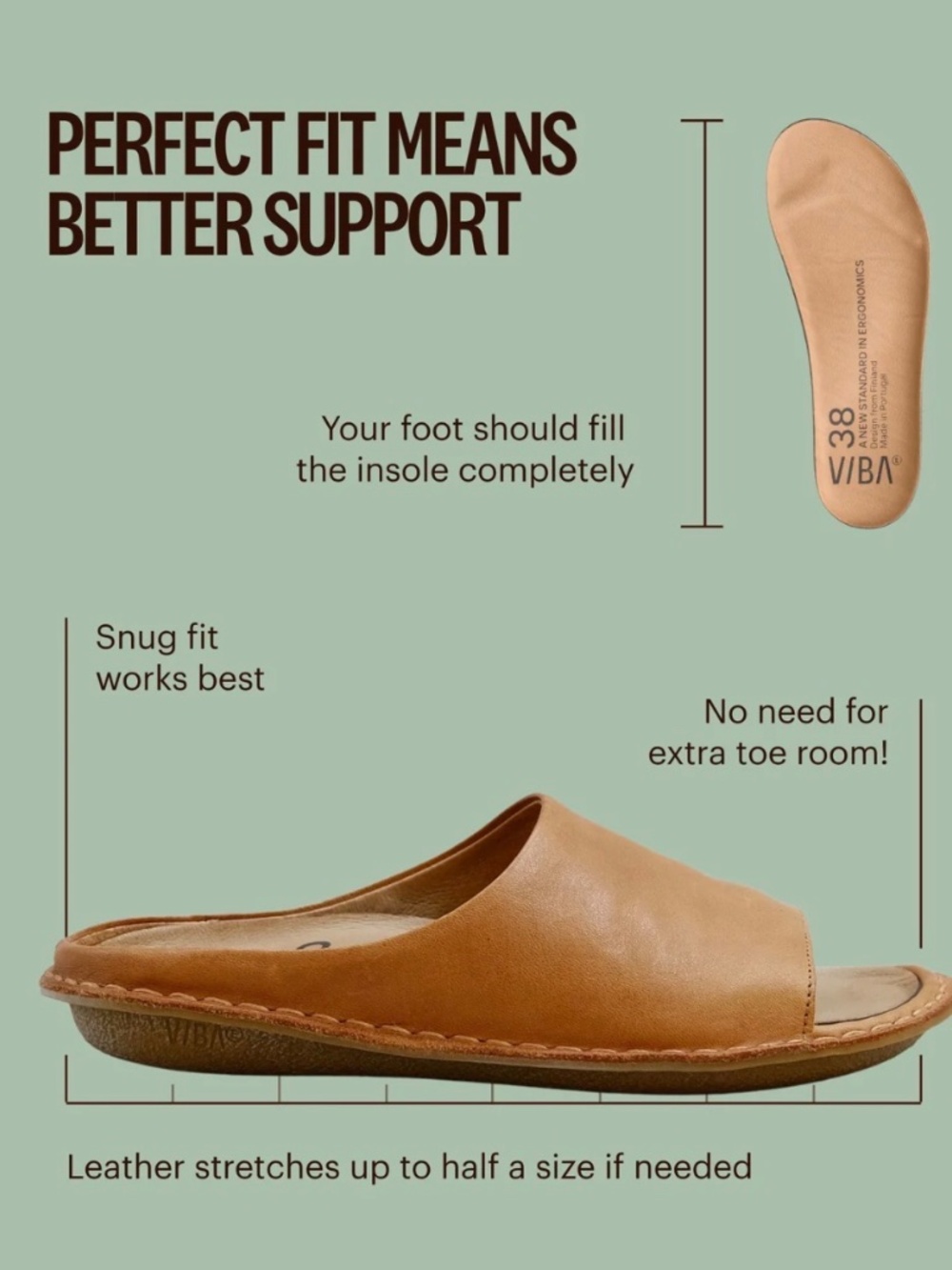 VIBAe Saint Tropez Size 39, Color: Fawn Tan - Picture 12 of 13